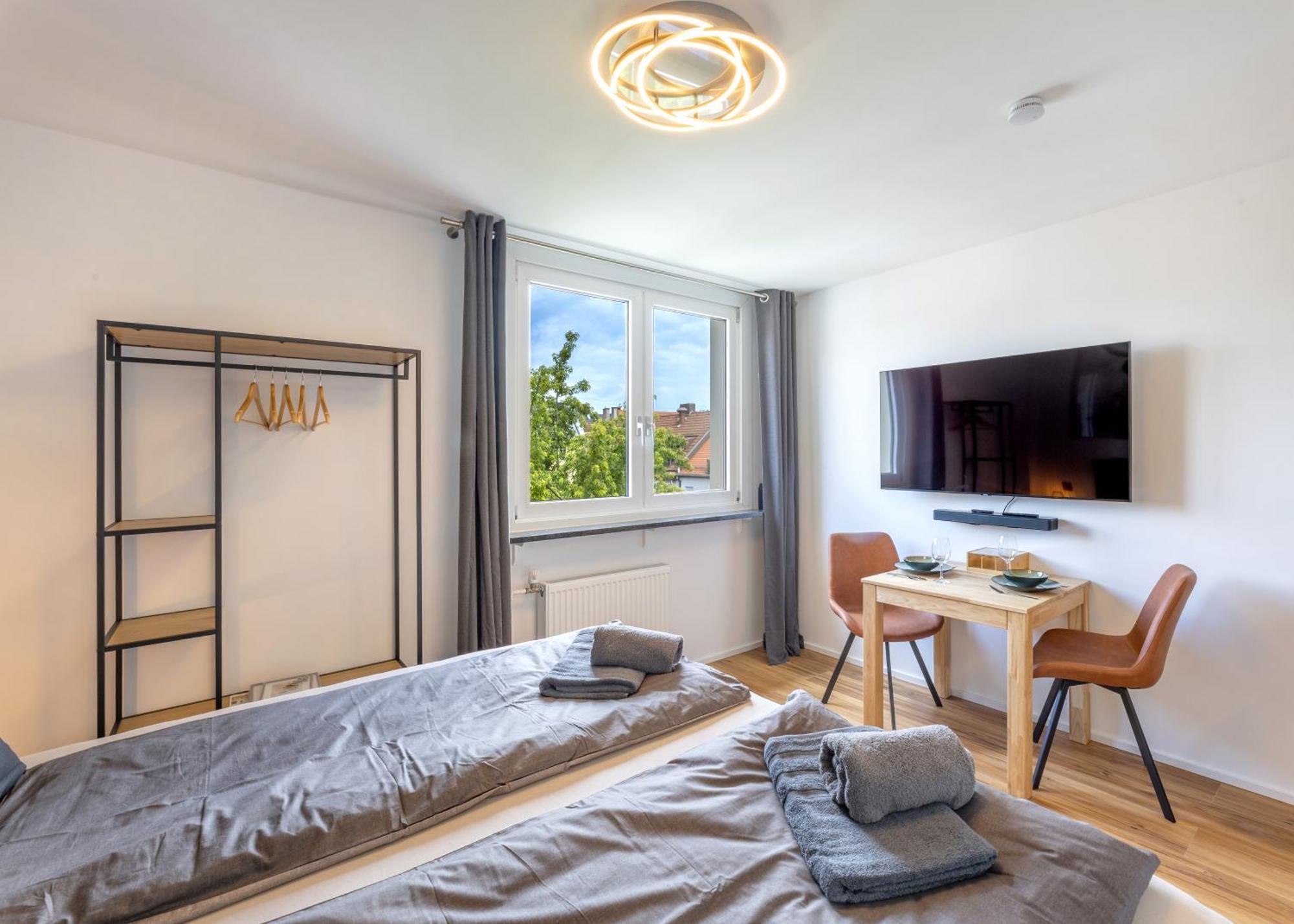 Sweethome - Super Zentral Und Modern, Kueche, Wifi Munich Luaran gambar