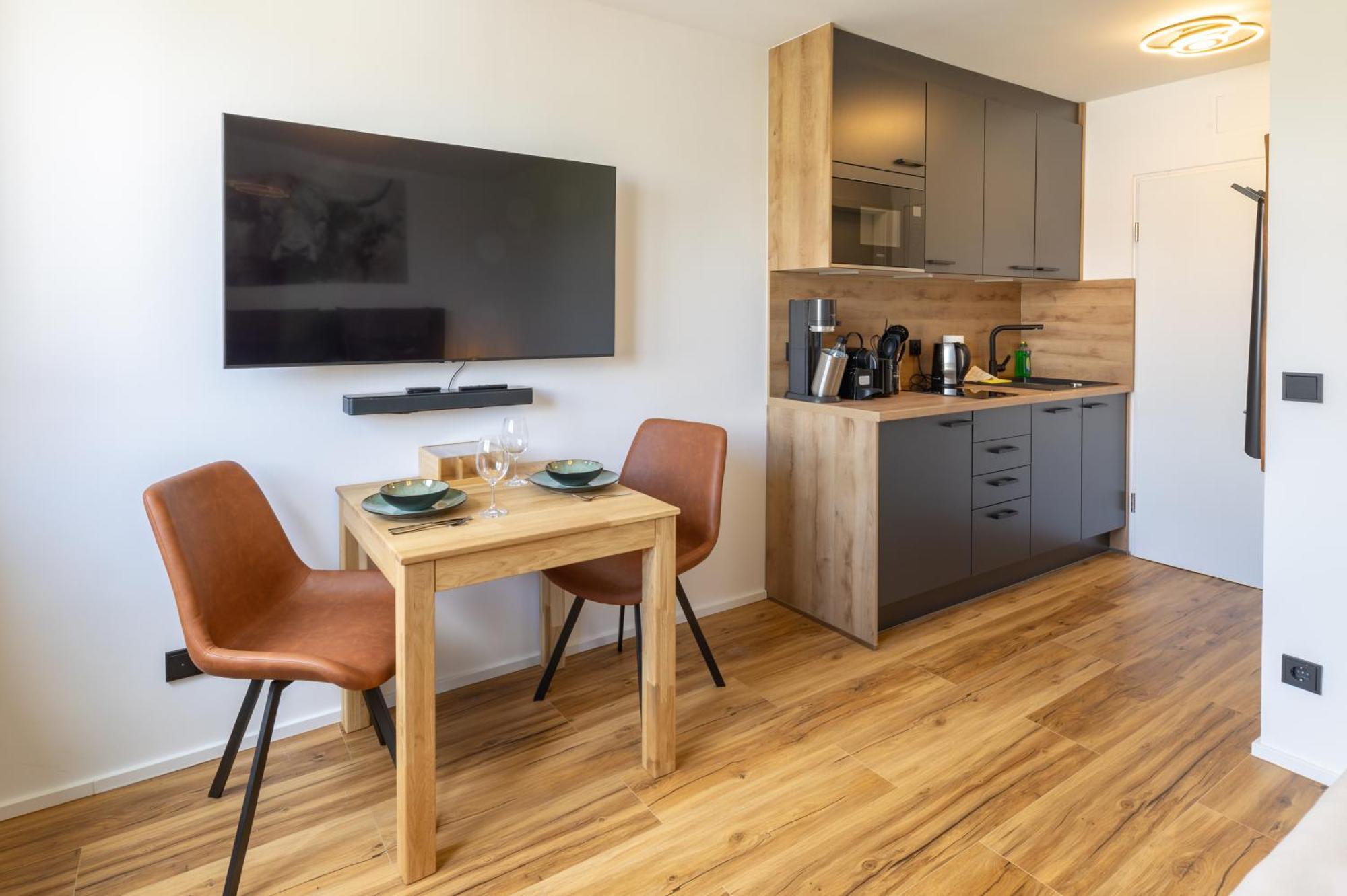 Sweethome - Super Zentral Und Modern, Kueche, Wifi Munich Luaran gambar