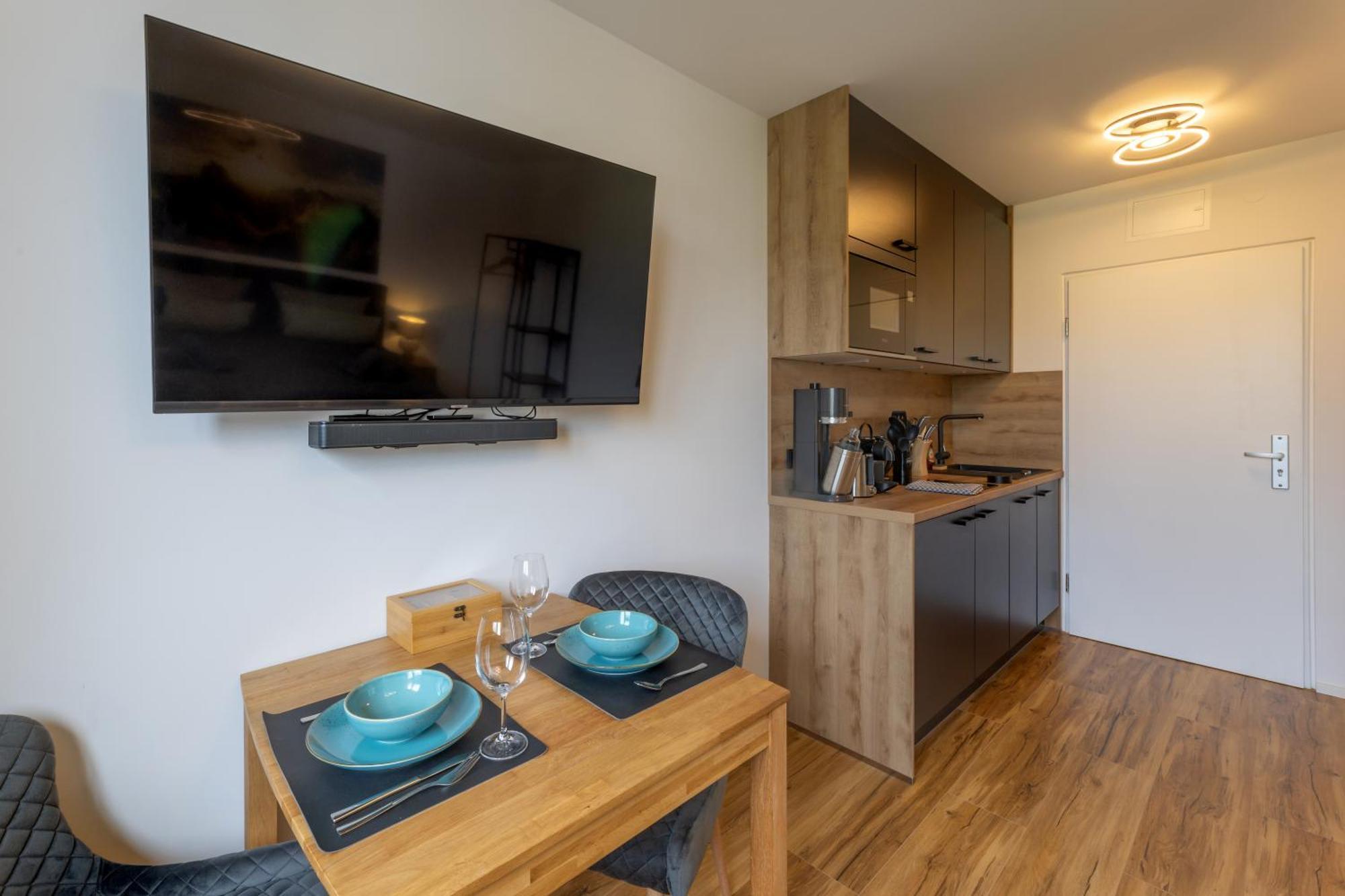Sweethome - Super Zentral Und Modern, Kueche, Wifi Munich Luaran gambar